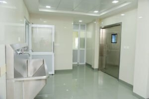 modular operation theater with laminar flow technology